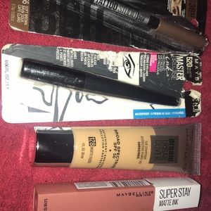 Maybelline products $5 a pice or 18 for all